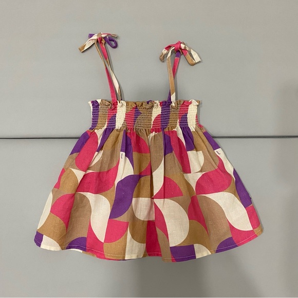 EUC OEUF Kids Smocked Set - Picture 4 of 8